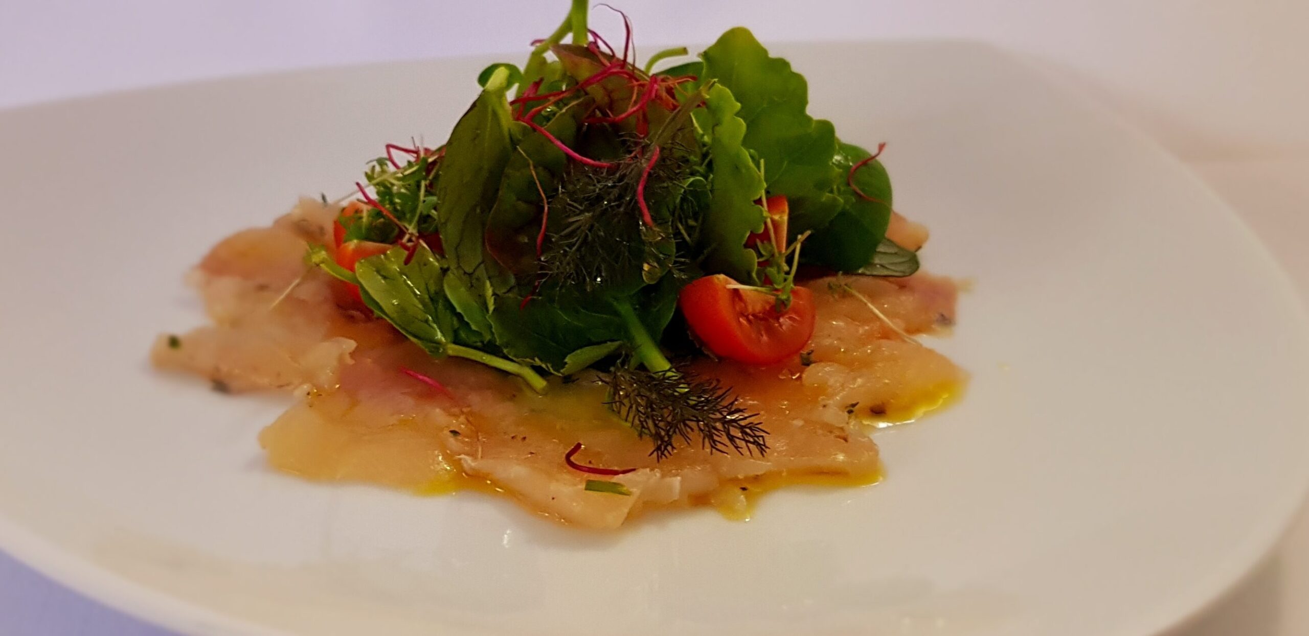 Carpaccio Lachsforelle